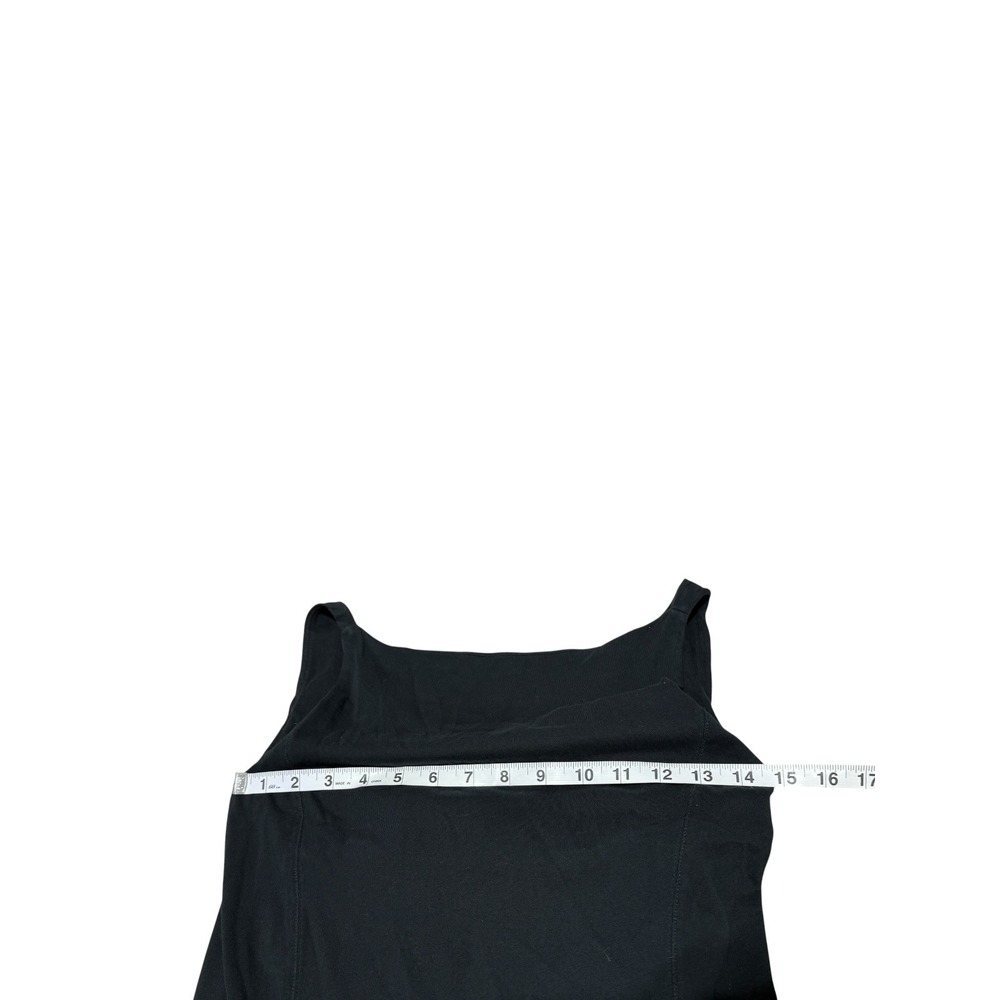 Ralph Lauren Black Cotton Sleeveless V-Back Flare Maxi Dress Small - Picture 5 of 10